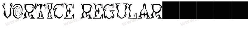 vortice regular字体转换